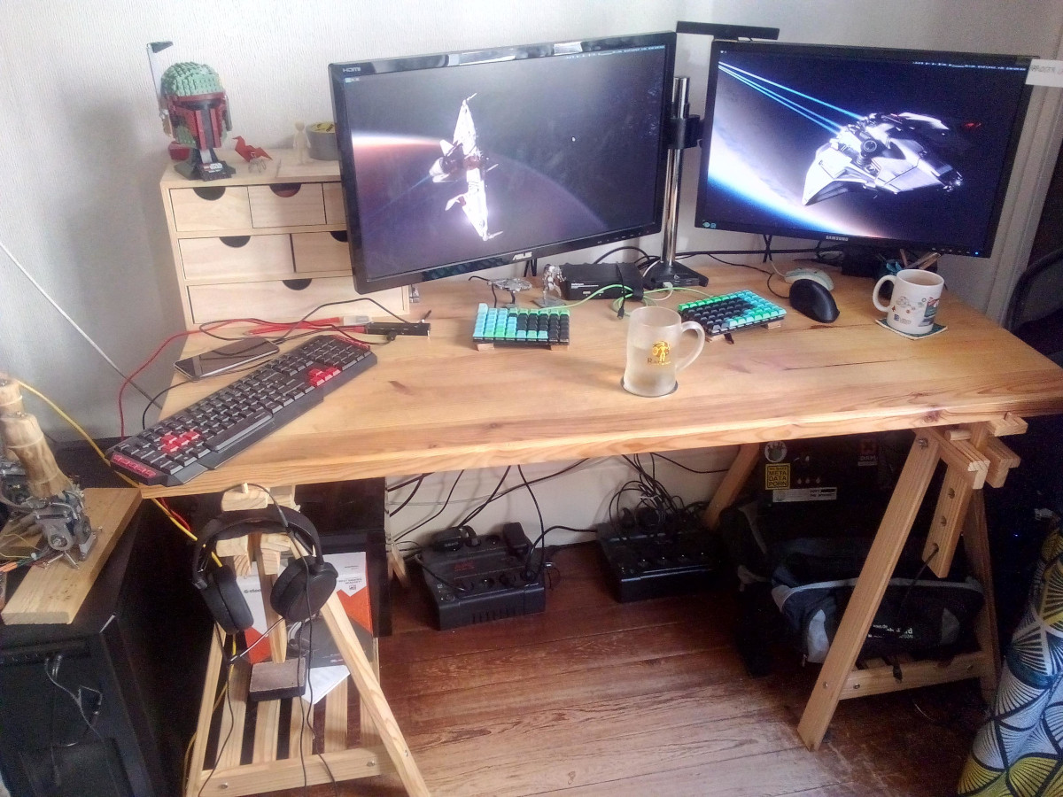 Picture of my desk